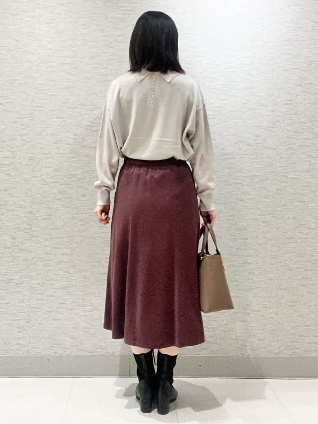 marikoさんの「Reflect｜【着映え◎】襟つきニットトップス」を使ったコーディネート