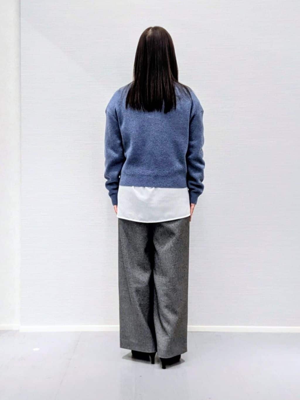 makkyさんの「UNTITLED｜【ゆったりサイズ／着丈短め】ジップニットカーディガン」を使ったコーディネート