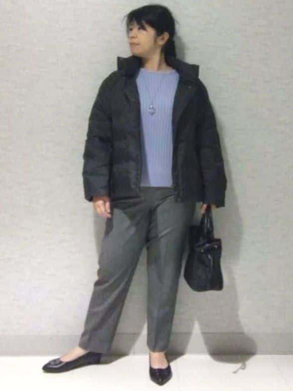 sakoさんの「Reflect｜【ゆったり着られる◎】ワイドリブニットプルオーバー」を使ったコーディネート
