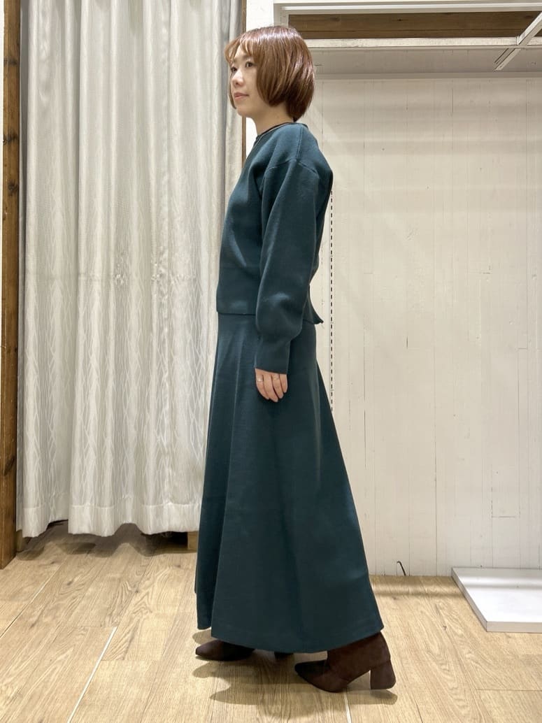 ga_riさんの「THE SHOP TK｜【ぎゅっとされているような暖かさ】撥水中綿ブルゾン」を使ったコーディネート