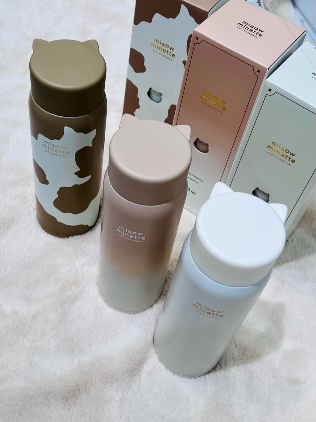 nagiさんの「212 KITCHEN STORE｜にゃお ねこみみステンレスマグボトル BE」を使ったコーディネート