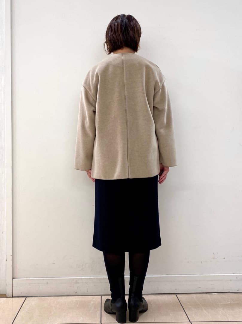 ksmさんの「Reflect｜【体型カバー／ゆったり着られる◎】リラクシーパイルコート」を使ったコーディネート