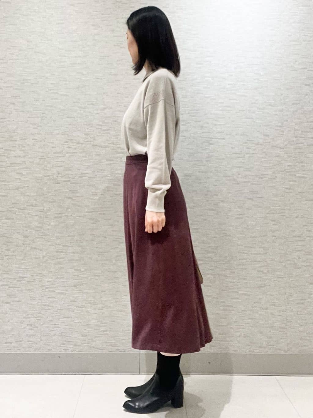 marikoさんの「Reflect｜【着映え◎】襟つきニットトップス」を使ったコーディネート