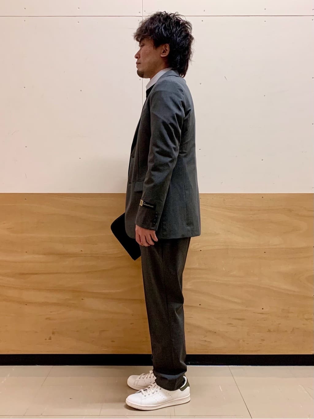 MATUさんの「THE SHOP TK｜CARREMAN／キャリーマンTRジャケット【セットアップ可/洗濯機OK】」を使ったコーディネート