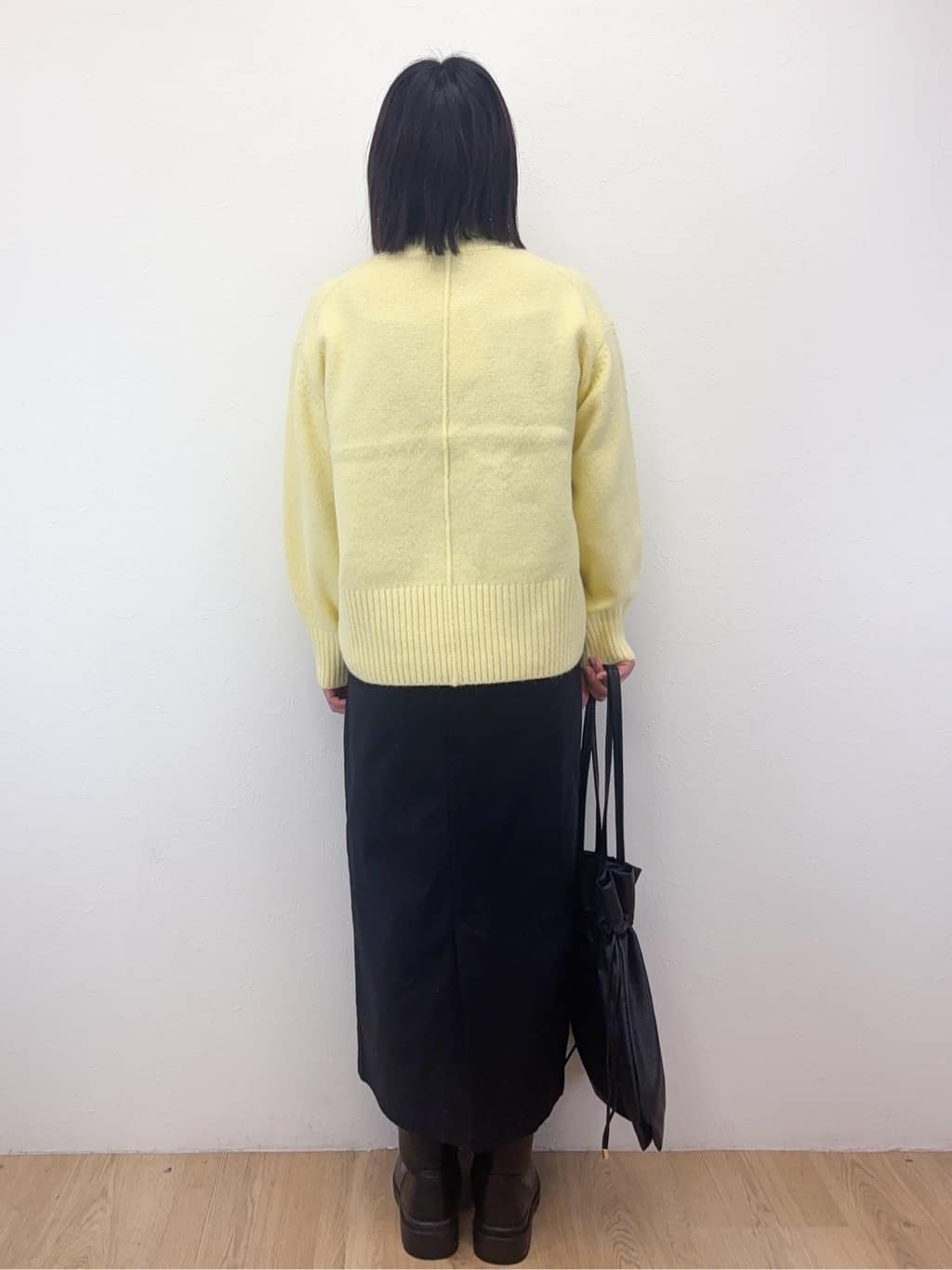 Takeさんの「OPAQUE.CLIP｜ふわふわハイネックニット【洗濯機OK】」を使ったコーディネート