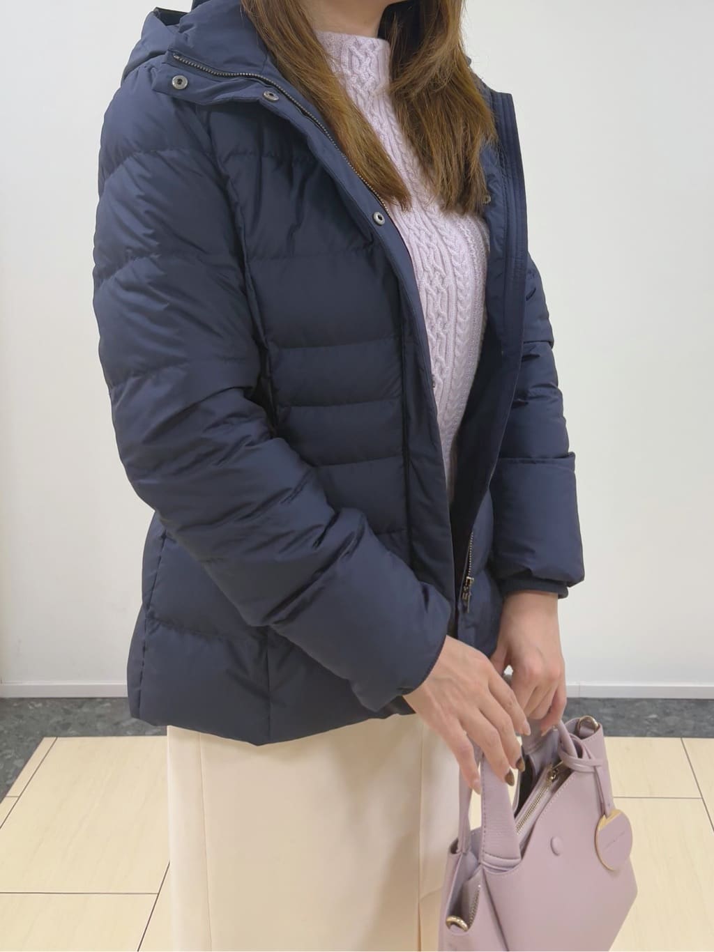 Annaさんの「COUP DE CHANCE｜【手洗い可／日本製】ケーブルニット」を使ったコーディネート