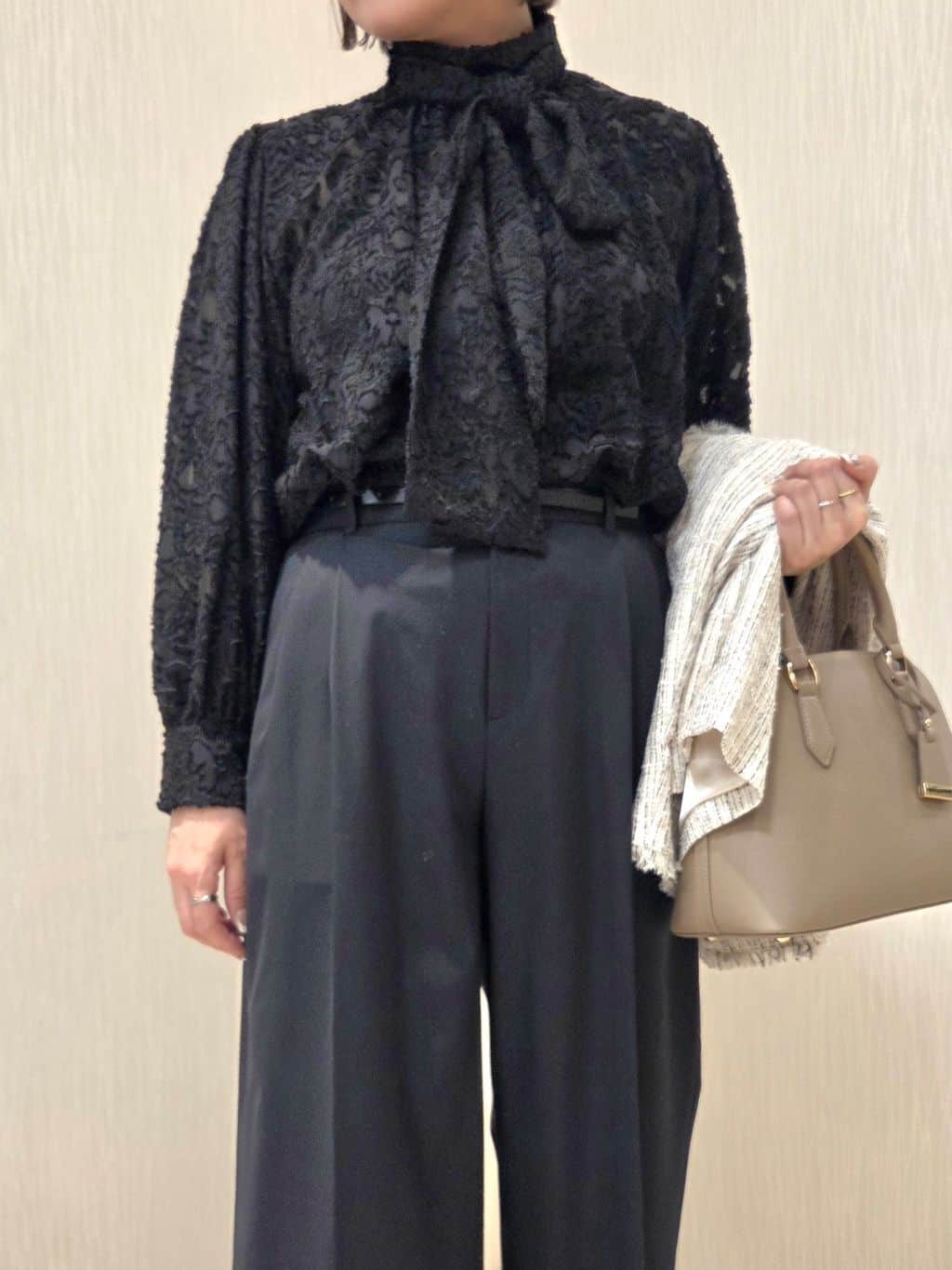 naokoさんの「UNTITLED｜【仕事着/スーツ】ファンシーツイード ジャケット」を使ったコーディネート