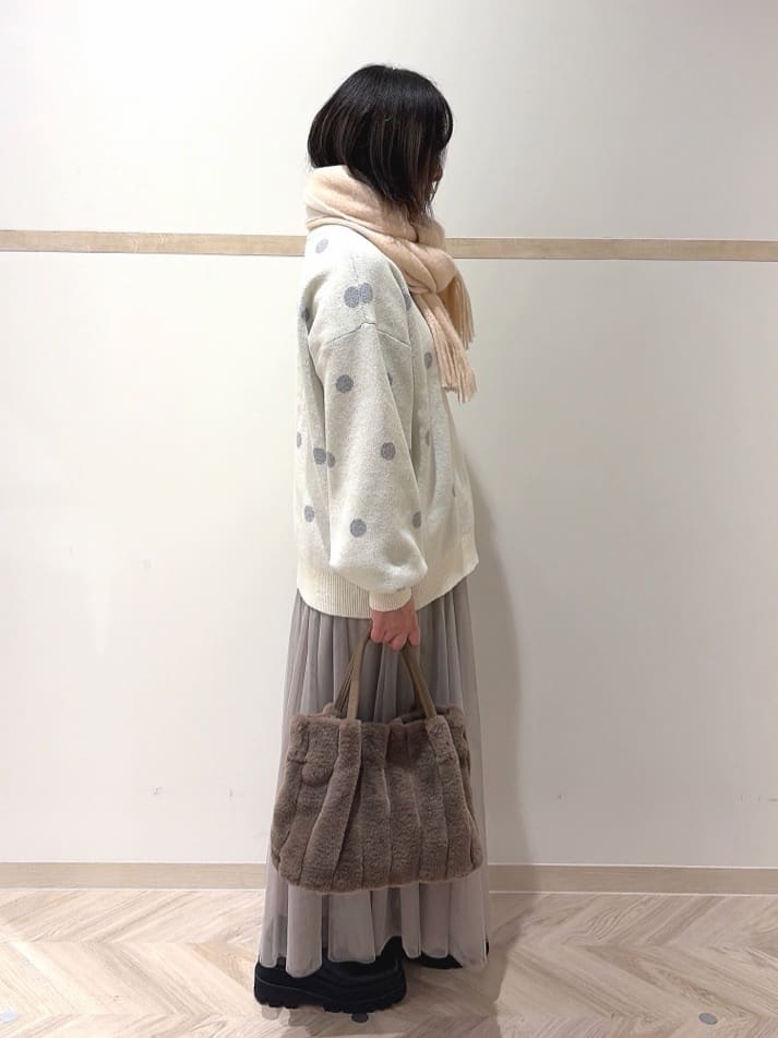 だいちゃさんの「SHOO･LA･RUE｜【高レビュー/2WAY】きれい見えで上品な ストライプファートートバッグ」を使ったコーディネート