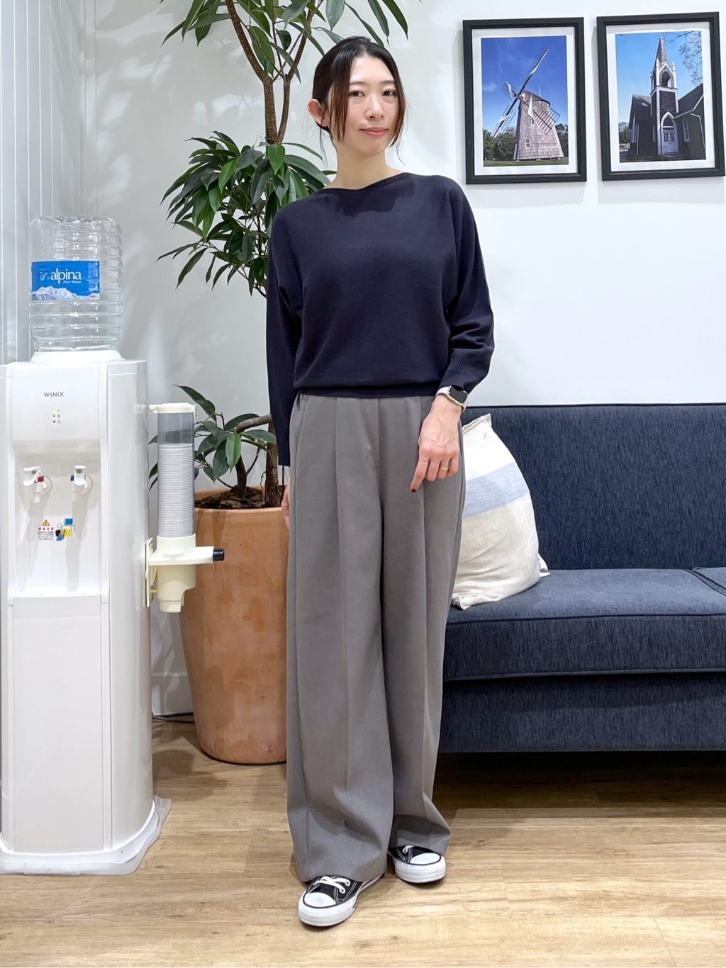 canaさんの「Dessin｜【撥水・2WAY】ミュラーダウンコートロング丈」を使ったコーディネート