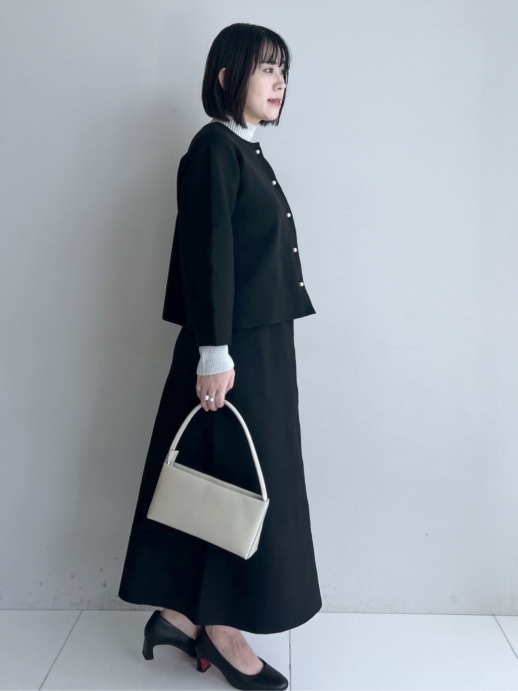 Hirokaさんの「Dessin｜【入卒/セレモニー/単品使い2WAY可能】ニットセットアップ」を使ったコーディネート