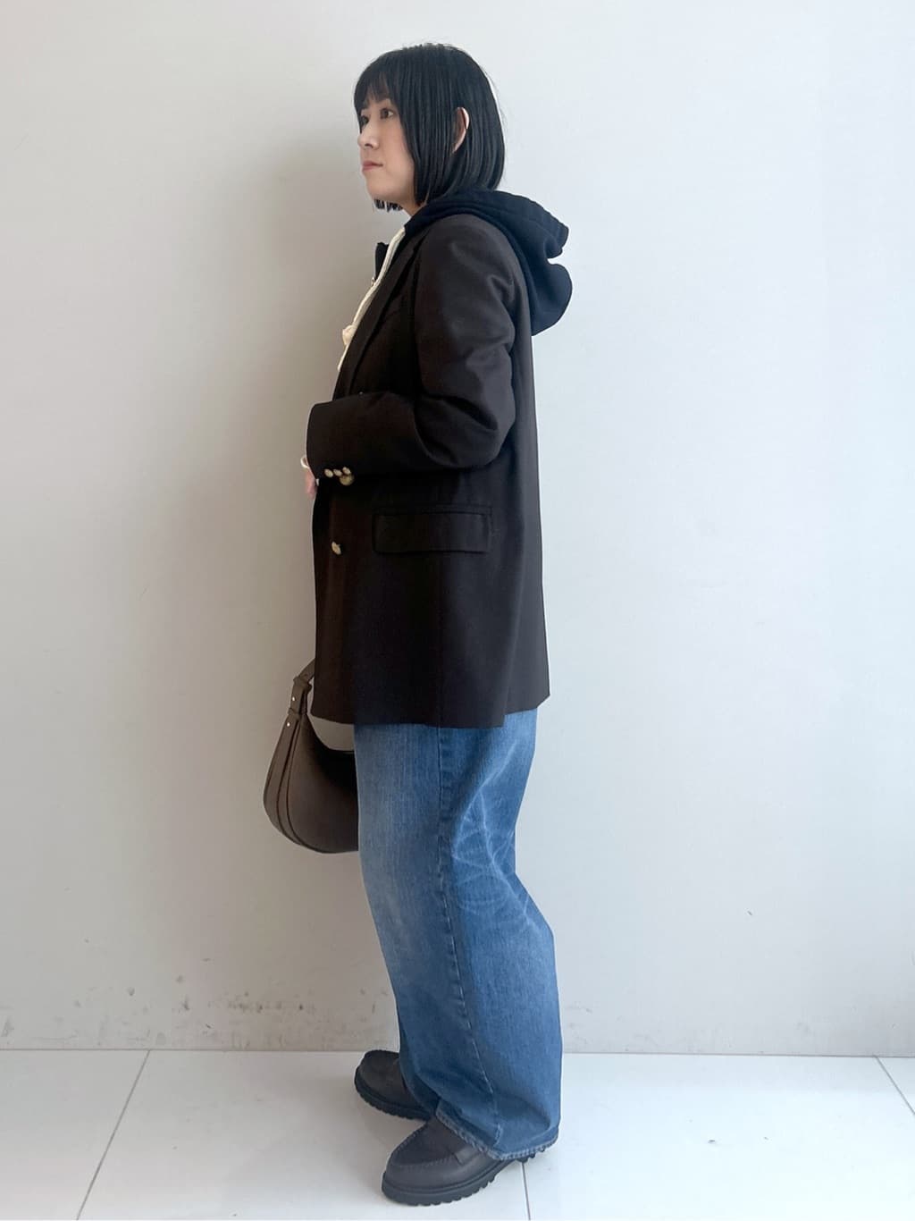 Hirokaさんの「Dessin｜【洗える】ダブルブレストジャケット」を使ったコーディネート