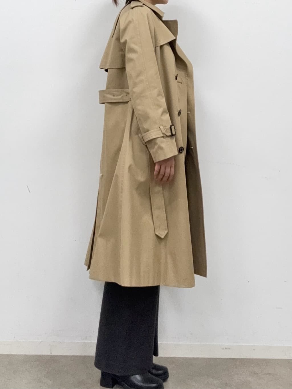 BUNさんの「DRESSTERIOR｜◆ソフトサーモポンチイージーワイドパンツ」を使ったコーディネート