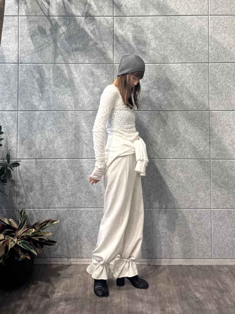 designer yukaさんの「CODE A｜sheer basic tee」を使ったコーディネート