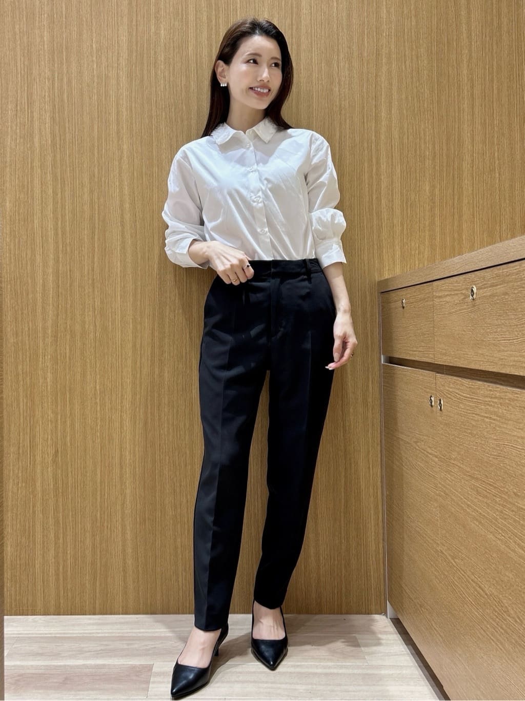 maiさんの「OPAQUE.CLIP｜《通勤対応》ツイードジレ【洗える】」を使ったコーディネート