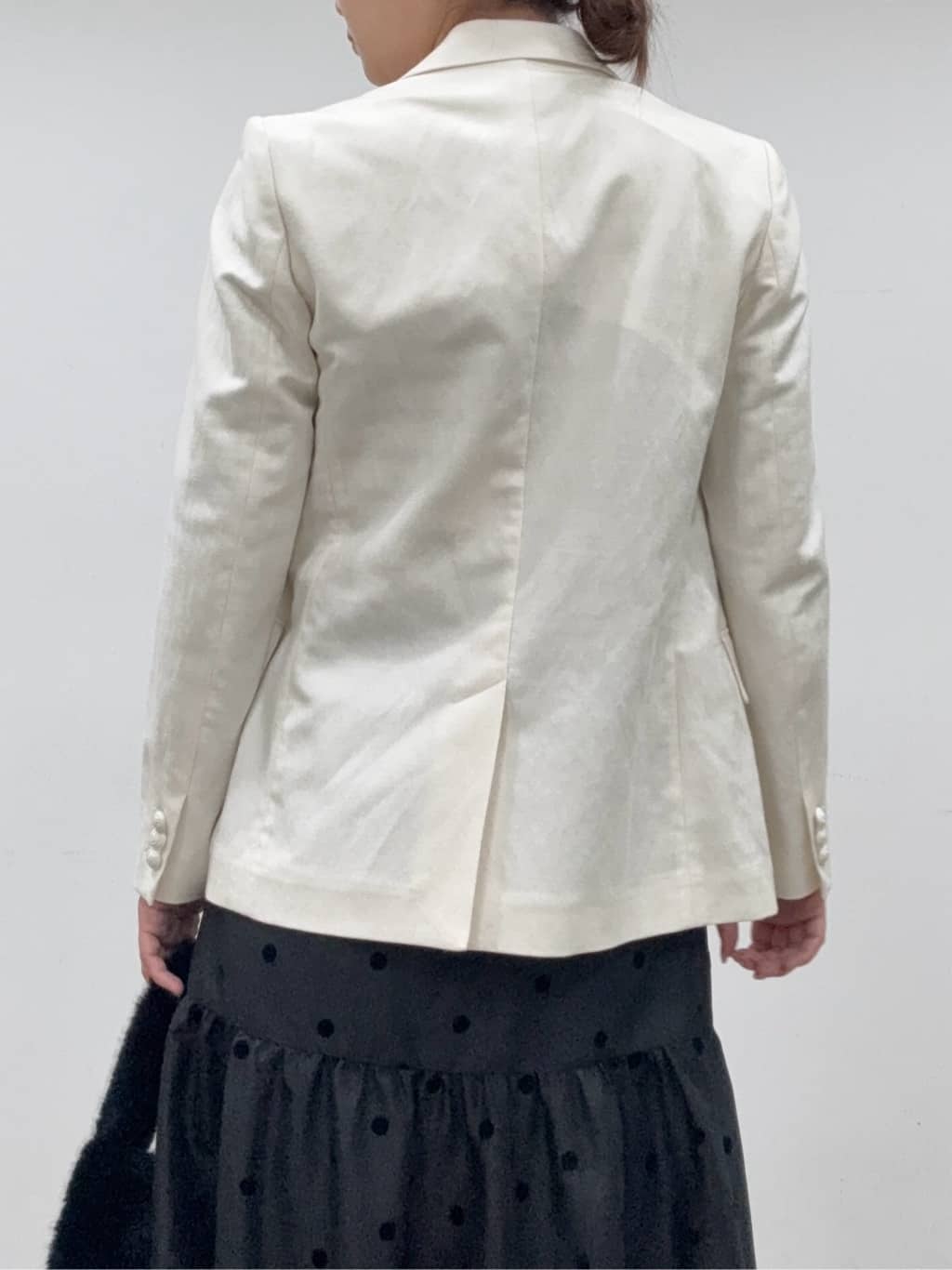 BUNさんの「DRESSTERIOR｜【セットアップ可】リネンブレンドダブルブレストジャケット」を使ったコーディネート