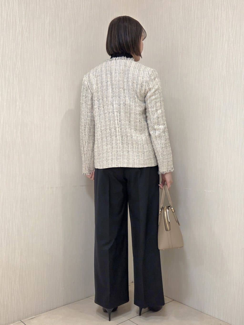 naokoさんの「UNTITLED｜【仕事着/スーツ】ファンシーツイード ジャケット」を使ったコーディネート