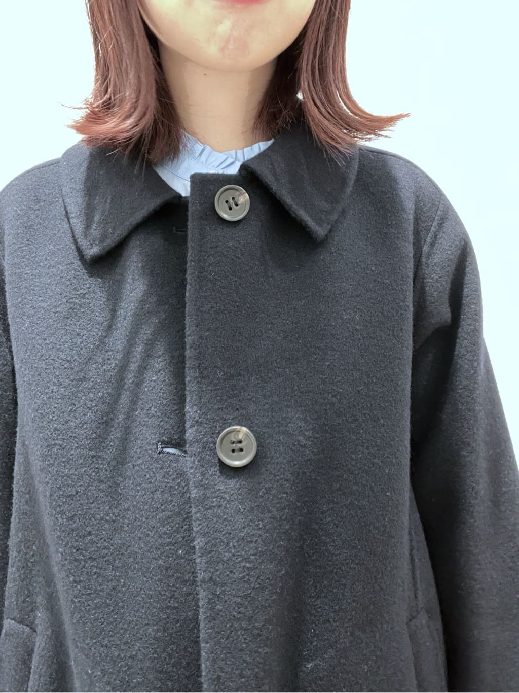 Makinoさんの「Dessin｜【洗える】フリルネックブラウス」を使ったコーディネート
