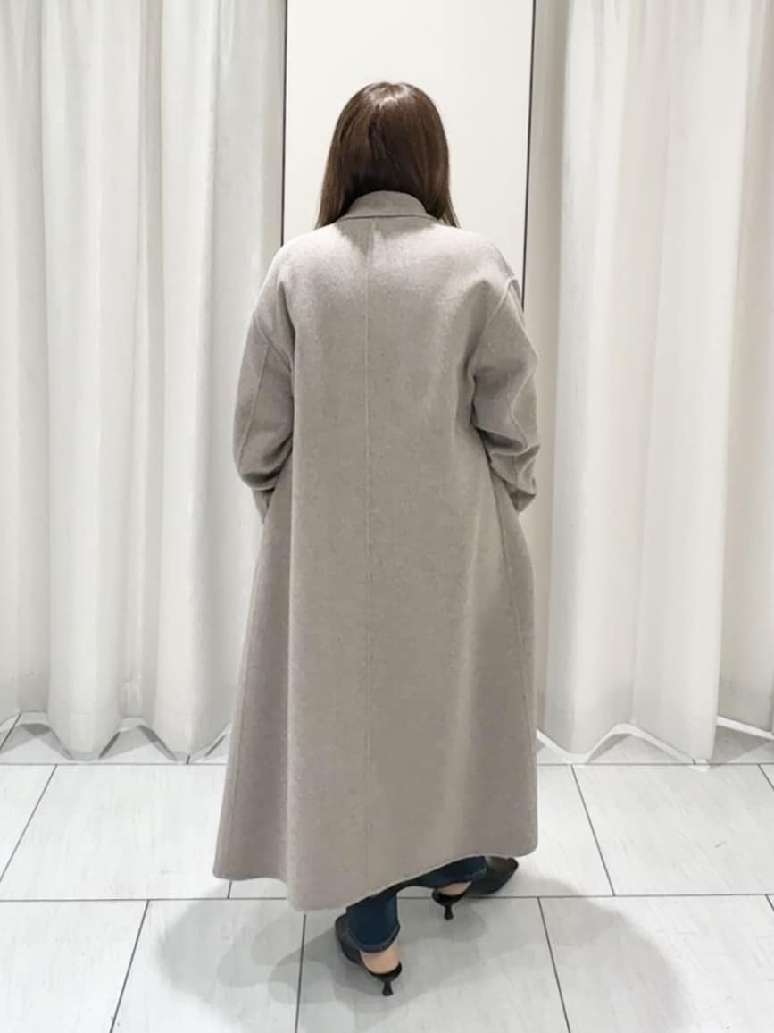 ʏᴜᴋɪᴋᴏさんの「UNTITLED｜【ロング丈/軽やか】テーラード　リバーコート」を使ったコーディネート