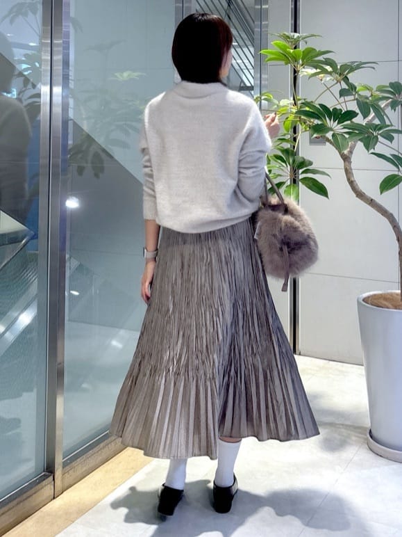 yukaさんの「UNTITLED｜【着回しが効く／オンオフアウター】ウールショートコート」を使ったコーディネート
