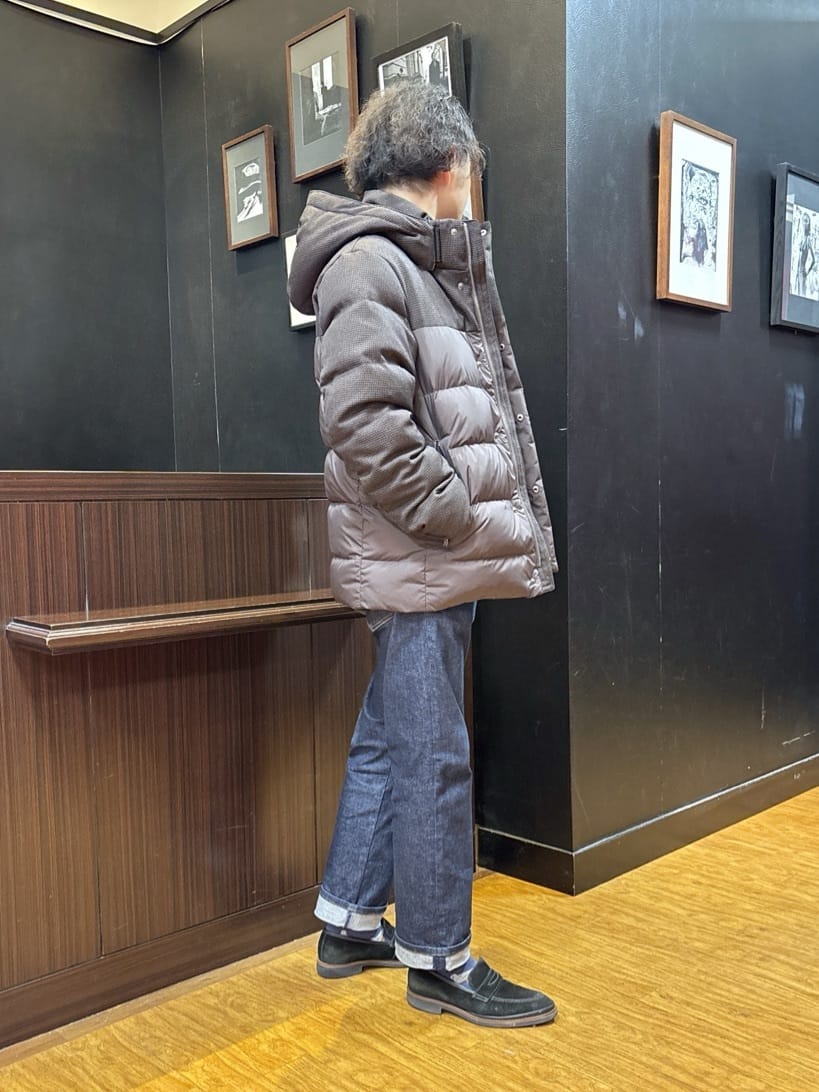 KEIさんの「TAKEO KIKUCHI｜カラーコンビ ダウンブルゾン」を使ったコーディネート