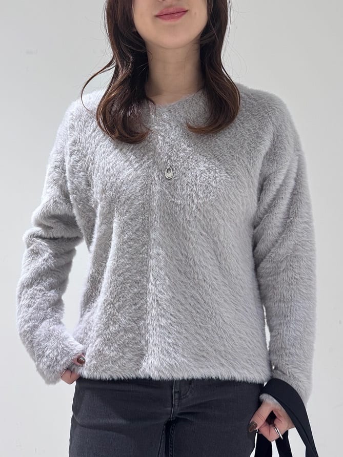 そんさんの「INDIVI｜【洗える】エアリーシャギートップス」を使ったコーディネート