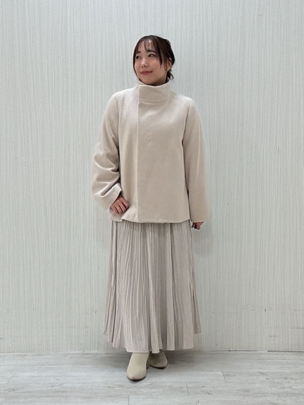 ayakaさんの「UNTITLED｜【ふわふわニット/前後2WAY】フォックスカシミヤカーディガン」を使ったコーディネート