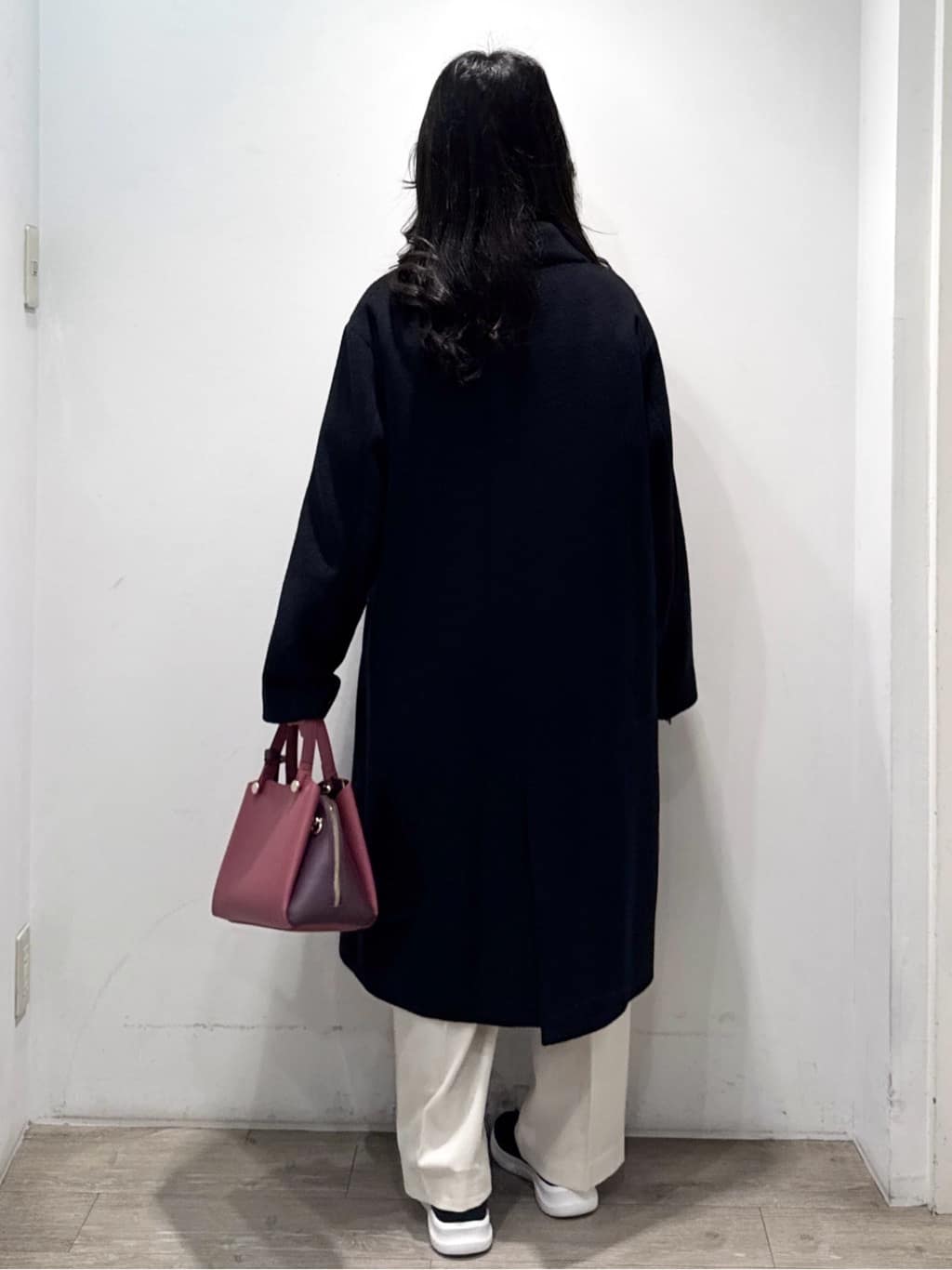 yuicciさんの「OPAQUE.CLIP｜ウォームタッチ イージーワイドパンツ【洗濯機洗OK／ストレッチ】≪SS～LL≫」を使ったコーディネート