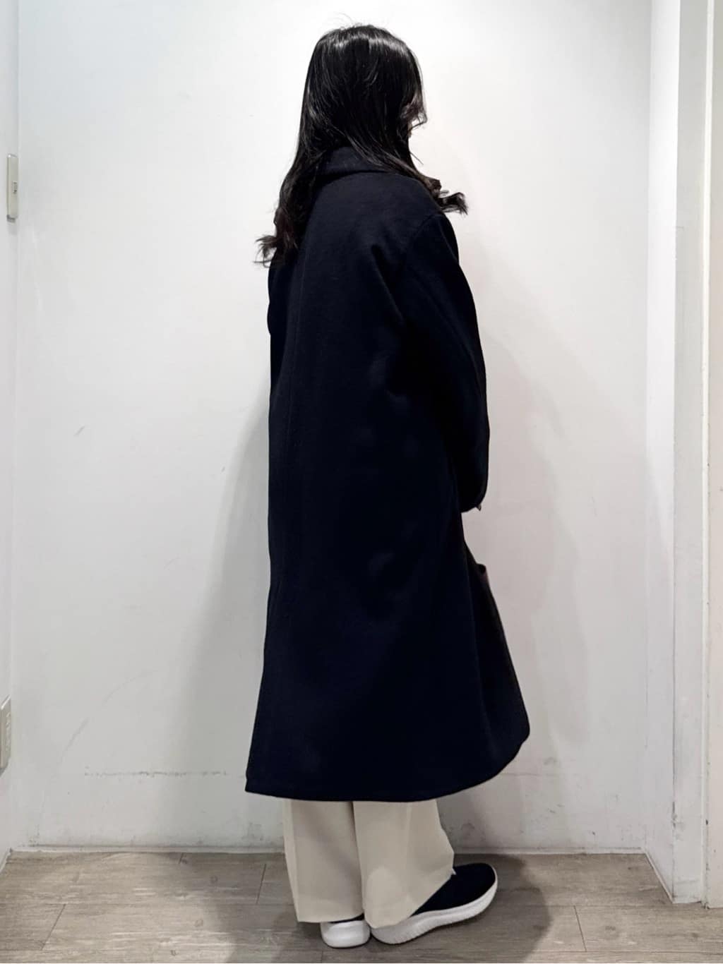 yuicciさんの「OPAQUE.CLIP｜ウォームタッチ イージーワイドパンツ【洗濯機洗OK／ストレッチ】≪SS～LL≫」を使ったコーディネート