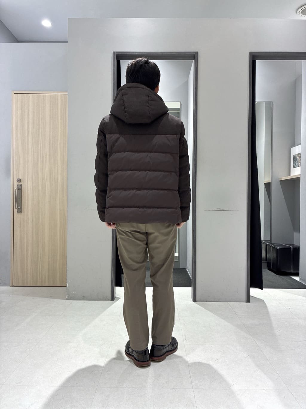 わいずみさんの「TAKEO KIKUCHI｜カラーコンビ ダウンブルゾン」を使ったコーディネート