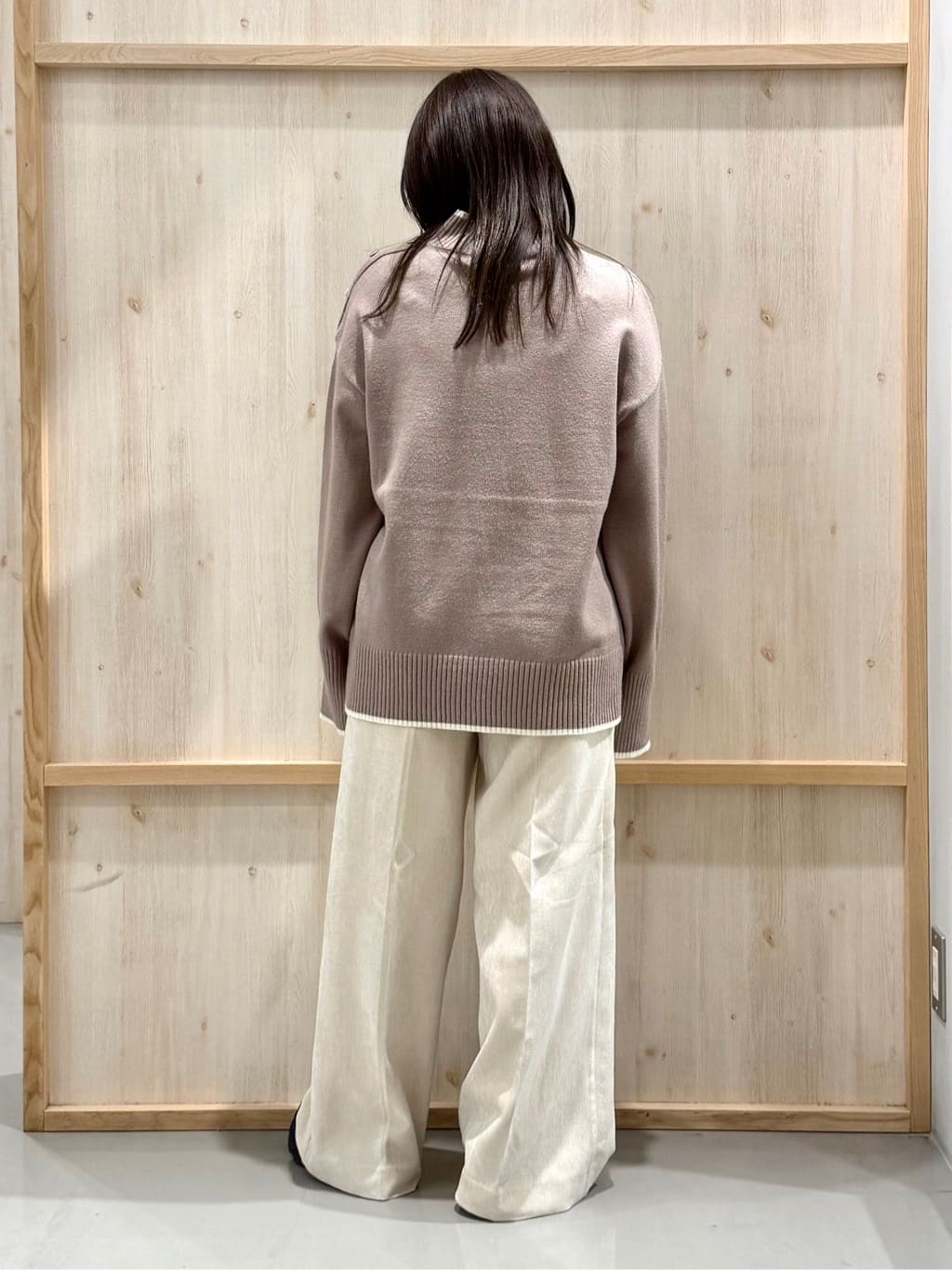 nanaさんの「THE SHOP TK｜【2WAY/洗える】リバーシブル フェイクファーブルゾン」を使ったコーディネート