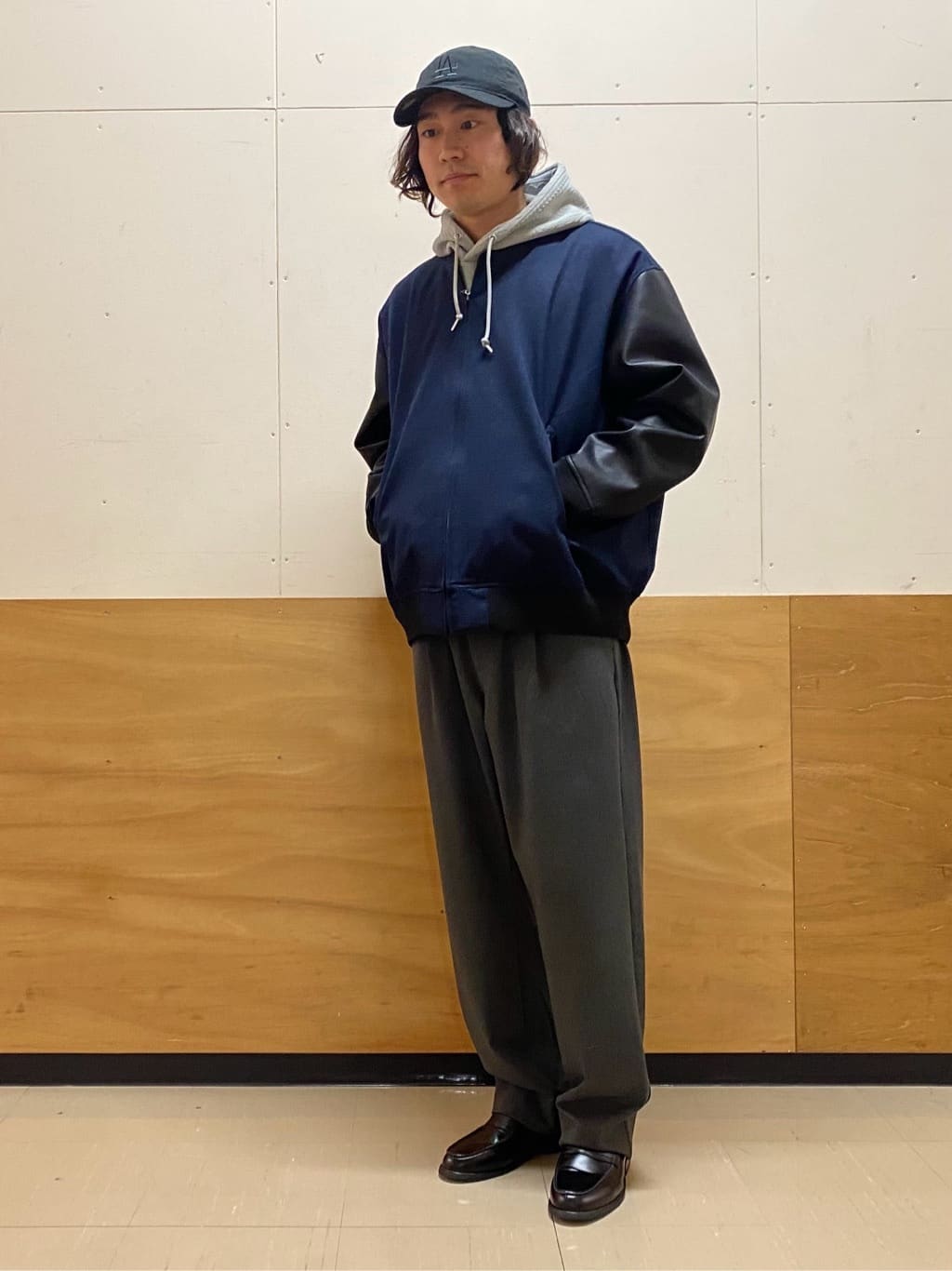 keyさんの「THE SHOP TK｜フクレキルトパーカ 【洗濯機OK】」を使ったコーディネート