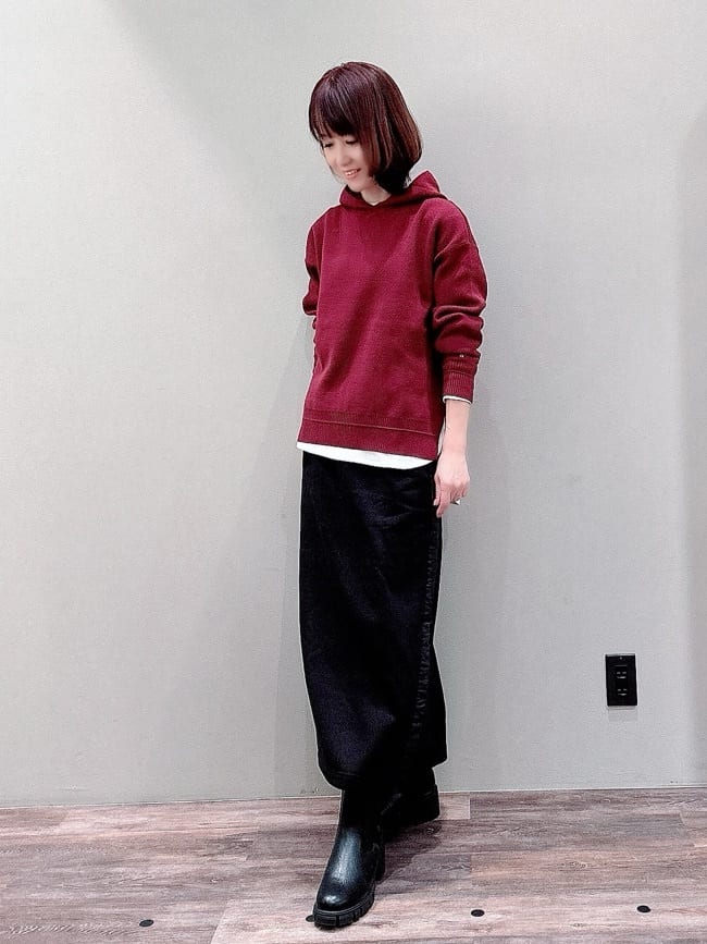 Satoさんの「Dessin｜【撥水・2WAY】ミュラーダウンコートミドル丈」を使ったコーディネート