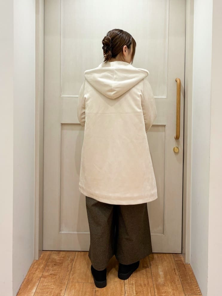 kawaさんの「SHOO･LA･RUE｜【洗濯機可/S-LL】配色が大人かわいい　フェアアイル柄求心ニット」を使ったコーディネート