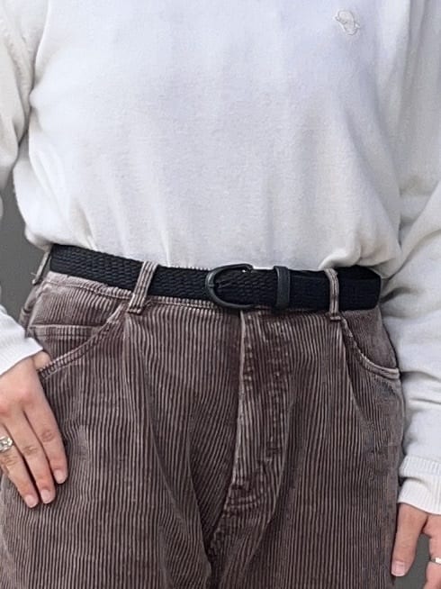 karunaさんの「TAKEO KIKUCHI｜【Air Palette Knit】ワンポイント カラーニット プルオーバー」を使ったコーディネート