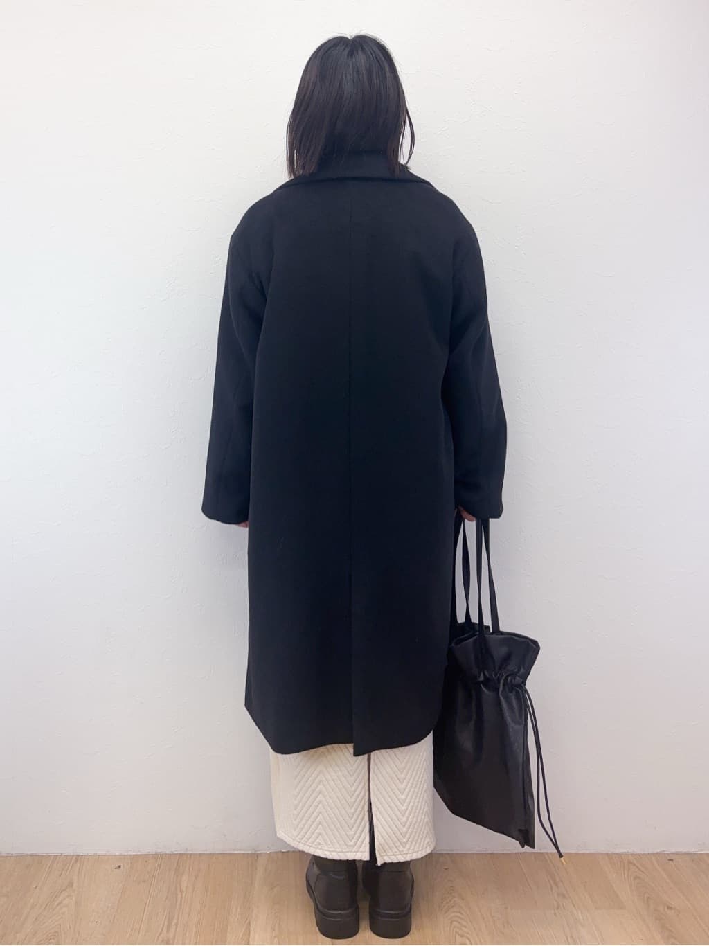 Takeさんの「OPAQUE.CLIP｜カシミヤブレンドウールチェスターコート」を使ったコーディネート