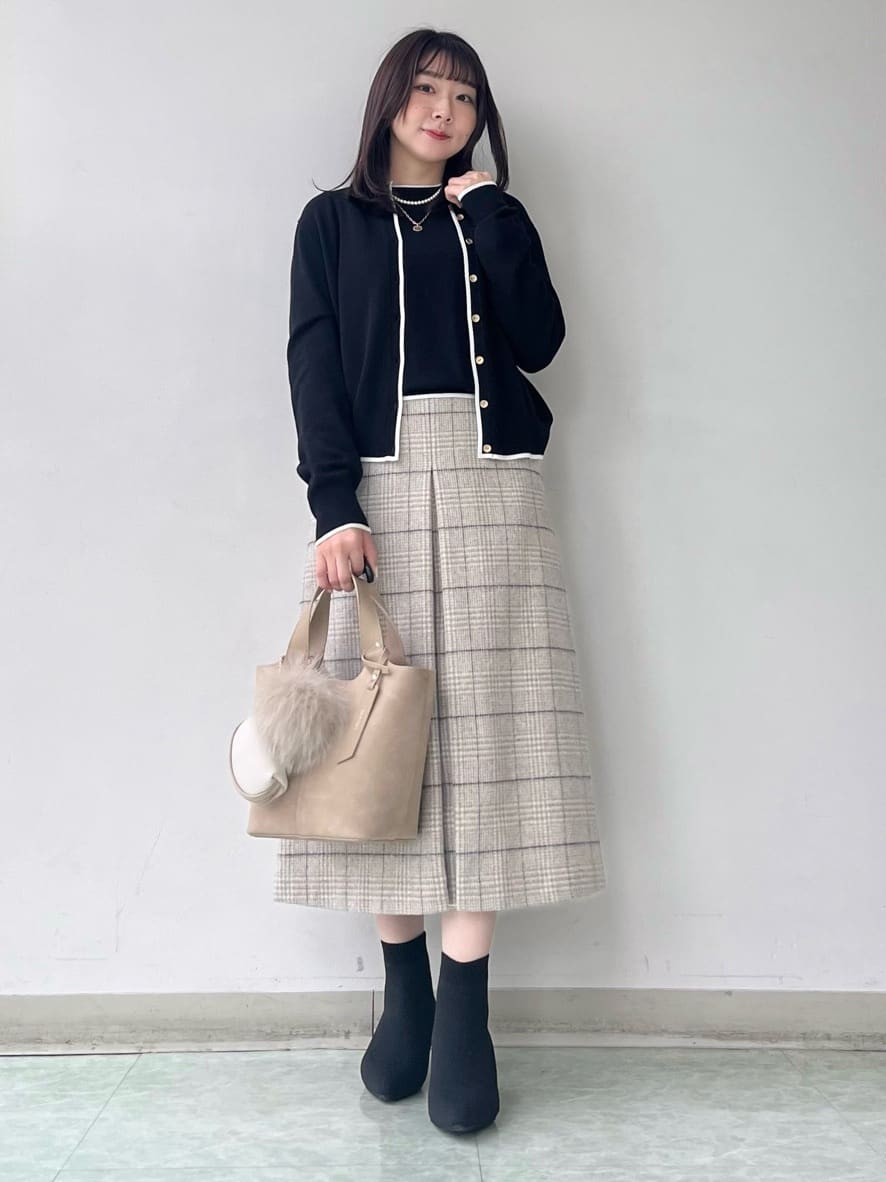 KAHOさんの「UNTITLED｜【アンサンブル可/洗える】ウォームスパンニット」を使ったコーディネート
