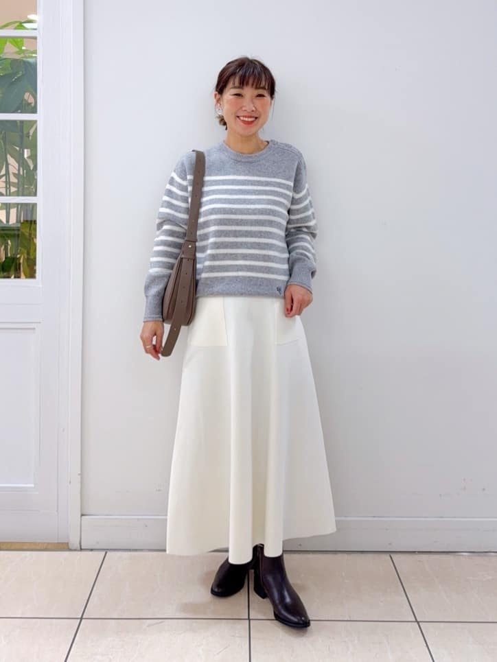 Osawaさんの「Dessin｜【4WAY/洗える】ベスト付き中綿キルトコート」を使ったコーディネート