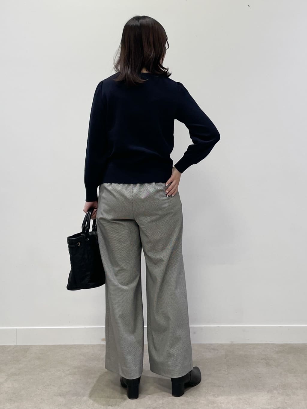 yukariさんの「Reflect｜【SS-4Lサイズ／衿が顔に当たらない◎】スタンドネックミドルコート」を使ったコーディネート