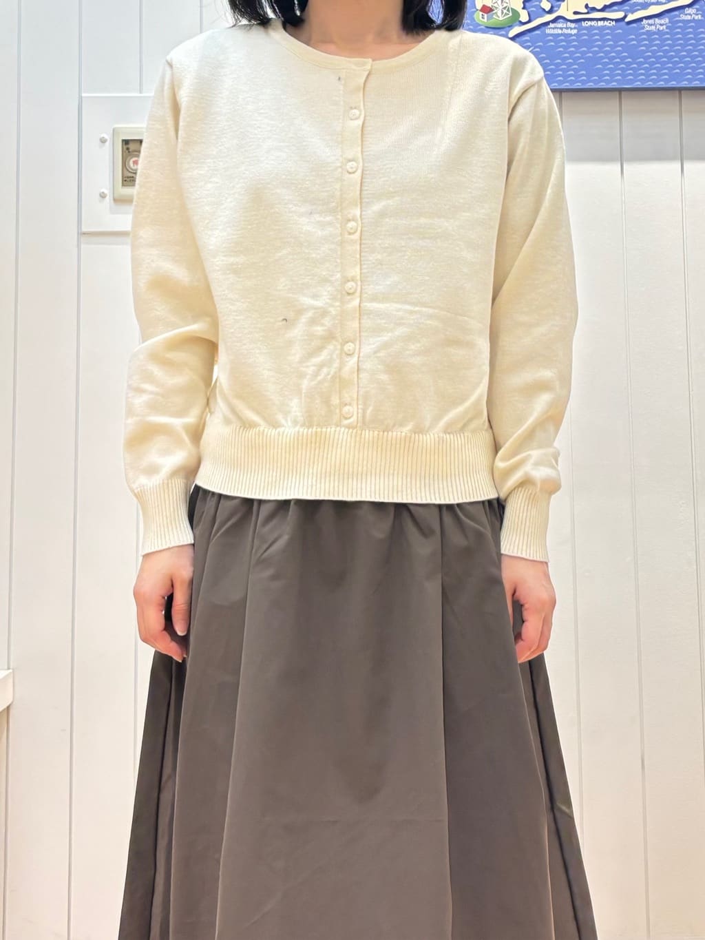 OKADAさんの「Dessin｜【1枚着/2WAY】ドッキングワンピース」を使ったコーディネート