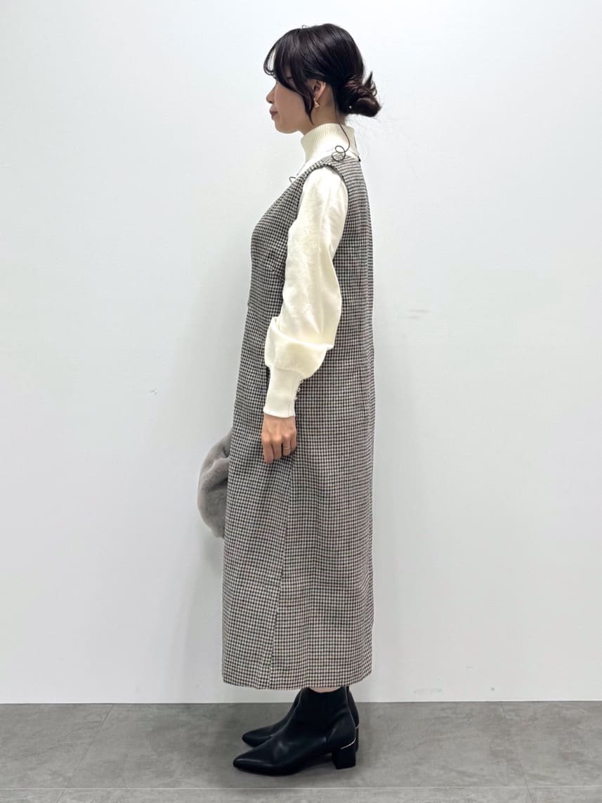 kozuさんの「index｜ビジュー&times;メタルネックレス」を使ったコーディネート