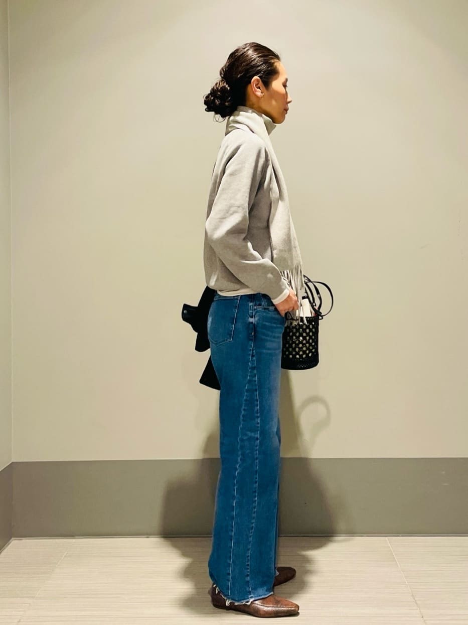 Annさんの「DRESSTERIOR｜ピュアカシミヤストール」を使ったコーディネート