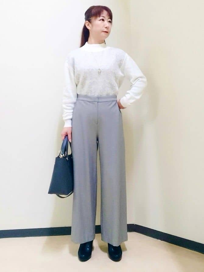 花さんの「Reflect｜【SS-4Lサイズ】フーデッドミドルダウンコート」を使ったコーディネート