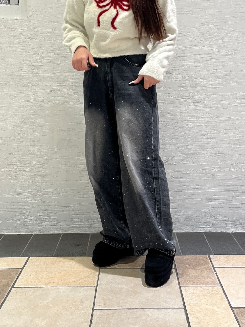 Nさんの「ESPERANZA｜ふわもこボアサボ」を使ったコーディネート