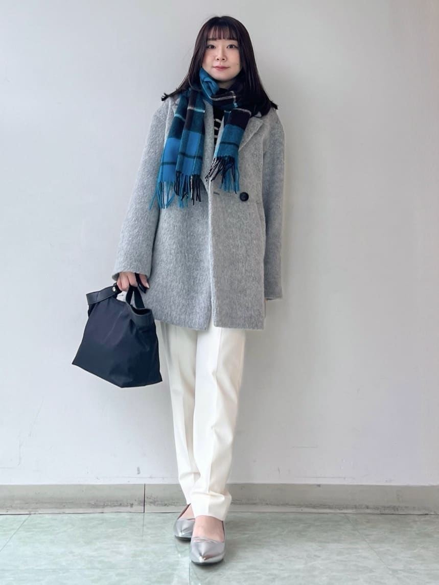 KAHOさんの「UNTITLED｜【洗える】モックネックミラノリブニット」を使ったコーディネート
