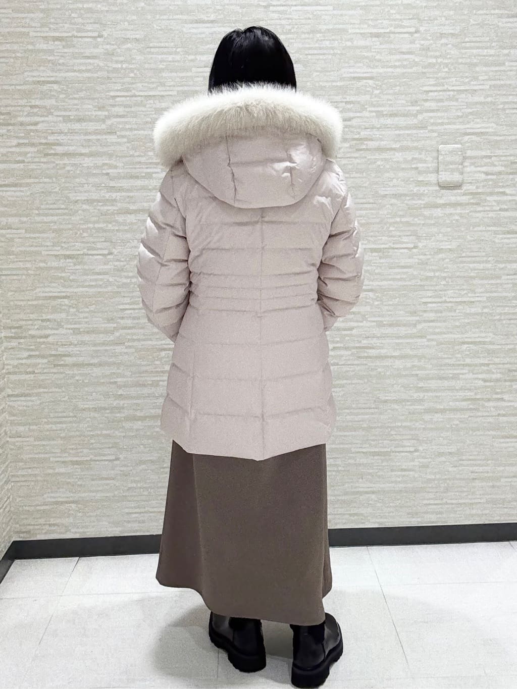 KITAさんの「UNTITLED｜【8色展開/洗える】ウールカシミヤ ハイネックニット」を使ったコーディネート