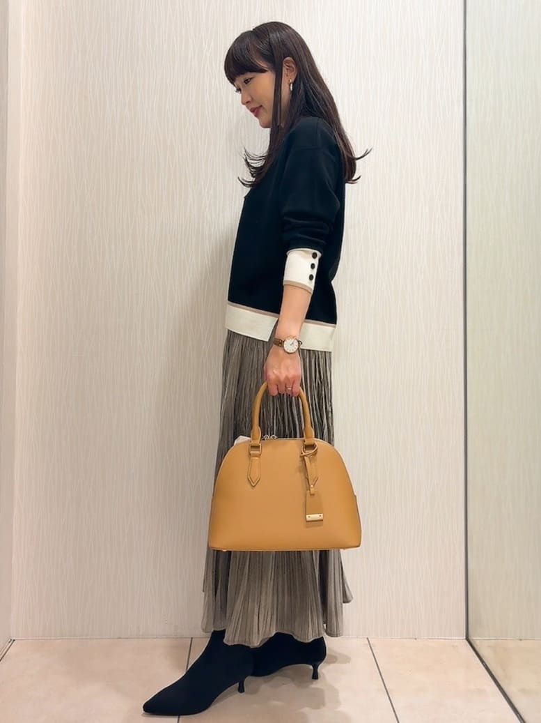 SAHOさんの「UNTITLED｜【アンサンブル可/洗える】ウールミラノリブニット」を使ったコーディネート