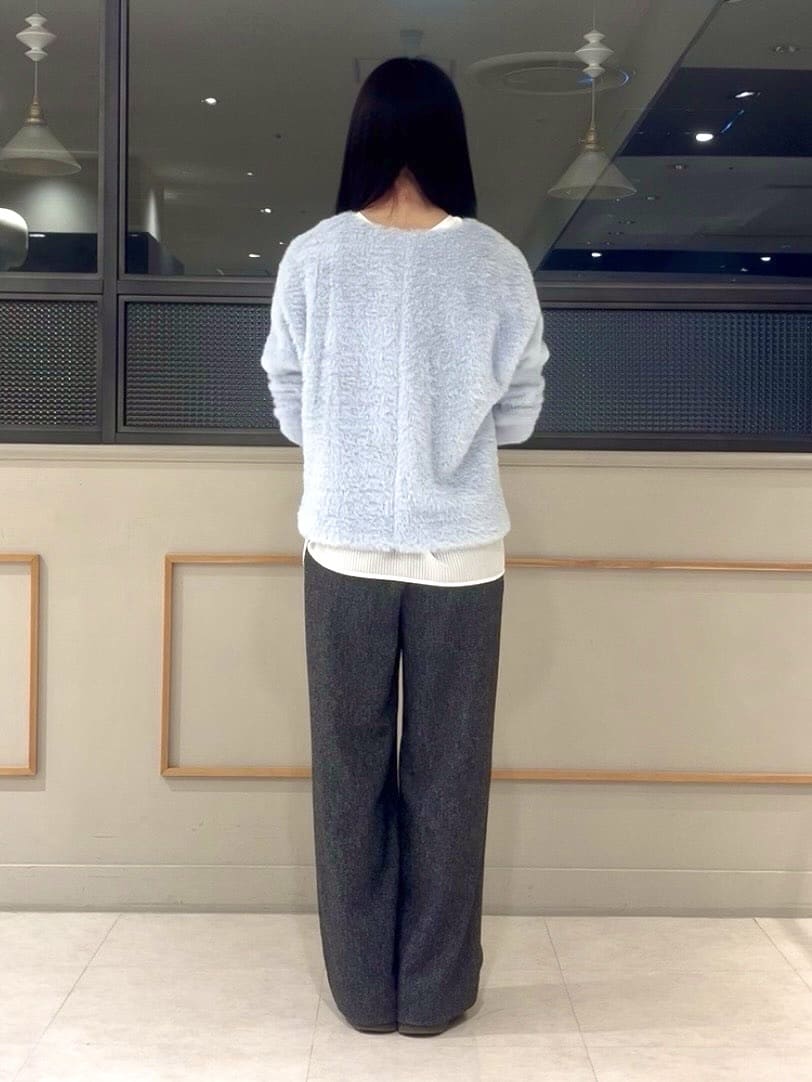 kumiさんの「INDIVI｜【洗える】エアリーシャギートップス」を使ったコーディネート