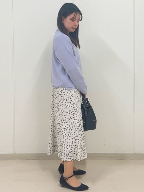 ゆうさんの「Reflect｜【選べる5色／アンサンブル可】プチハイネックリブニット」を使ったコーディネート