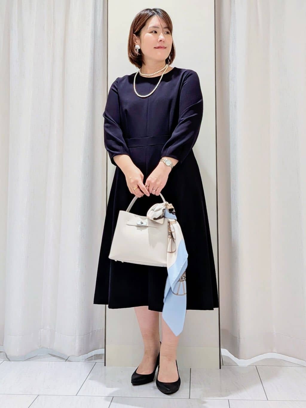 Onumaさんの「UNTITLED｜【追加/新色】エアリーワンハンドルバッグ」を使ったコーディネート