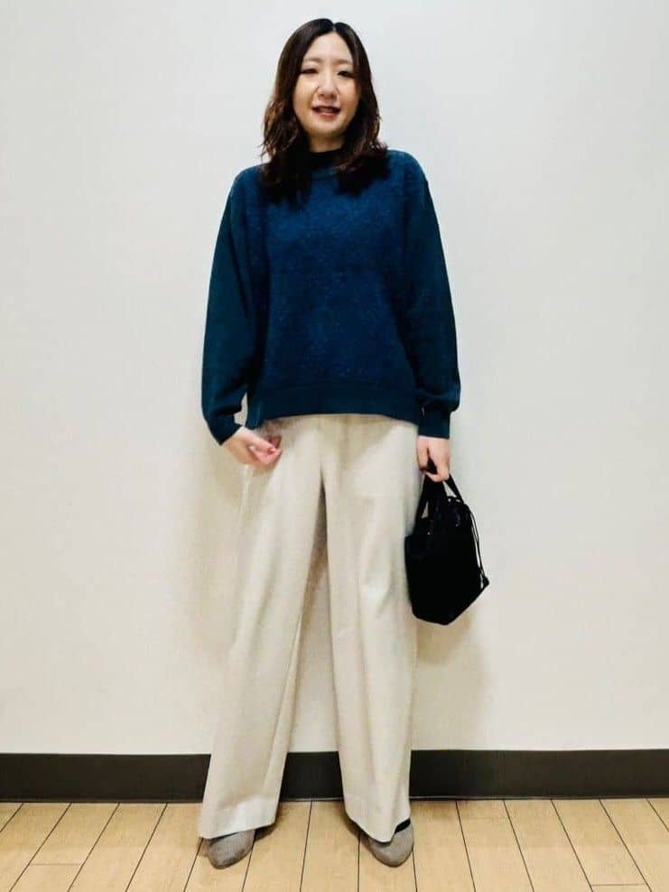 miiiさんの「Reflect｜アーガイル柄ハイネックニット」を使ったコーディネート